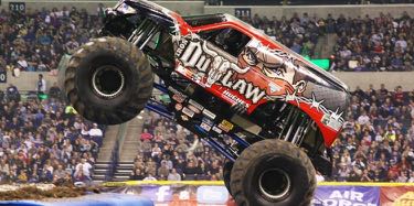 Monster truck action