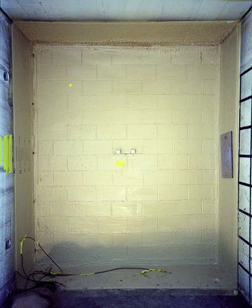Interior blast test chamber